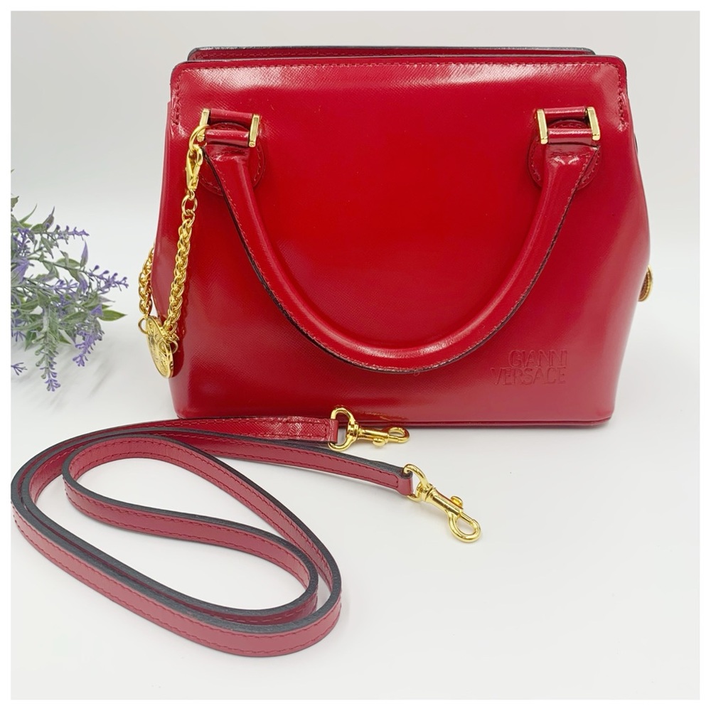 GIANNI VERSACE Sunburst Charm Bag